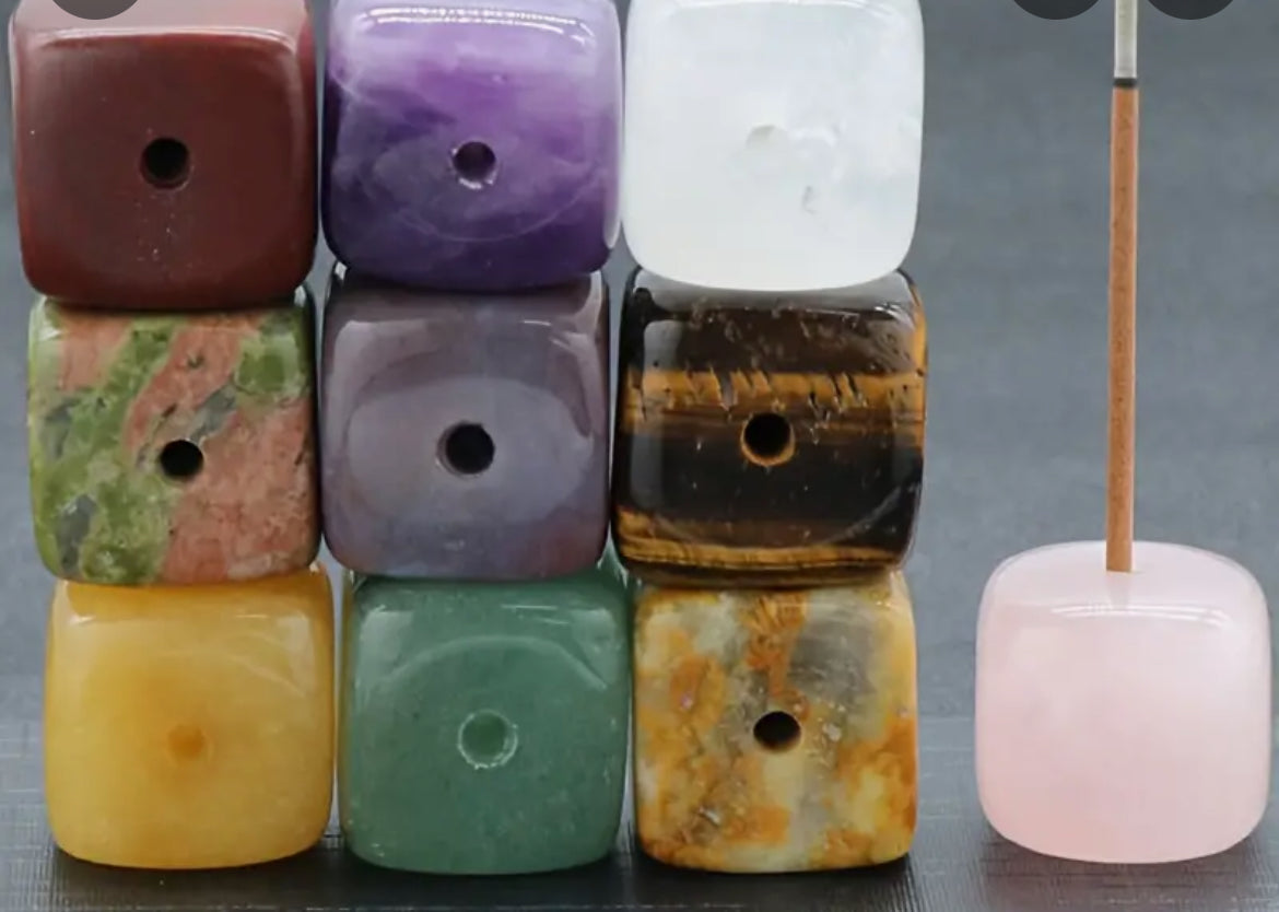 Crystal Incense holders