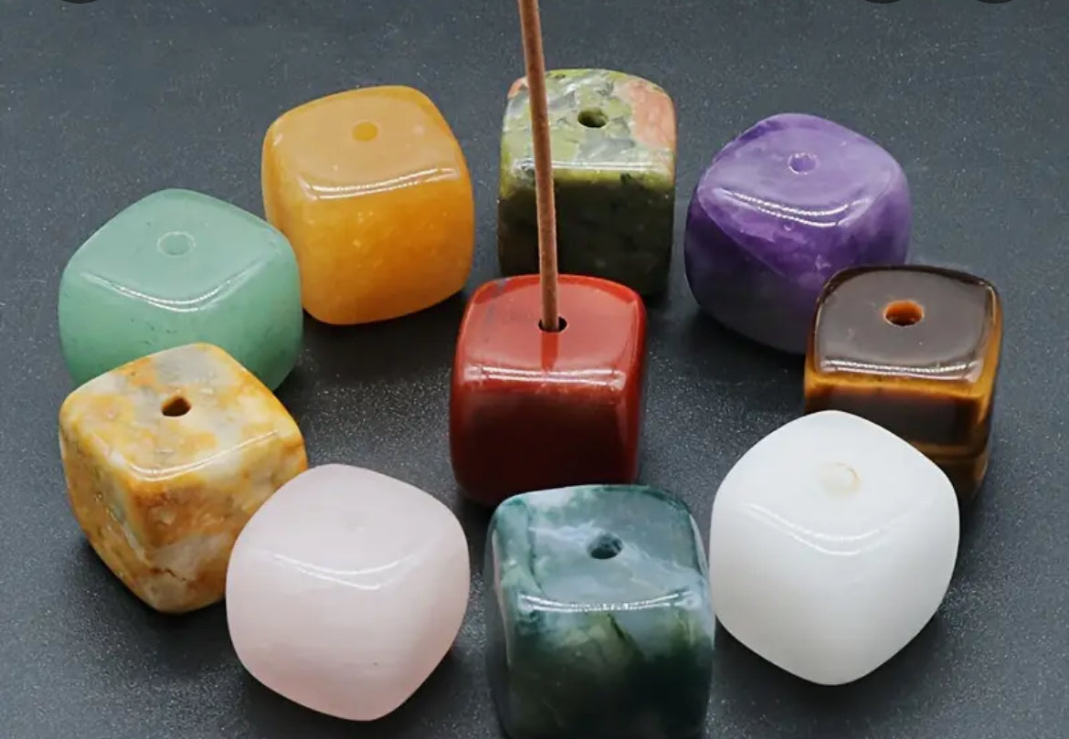 Crystal Incense holders